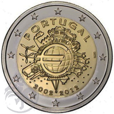 10 Anos do Euro - Portugal (Normal A)