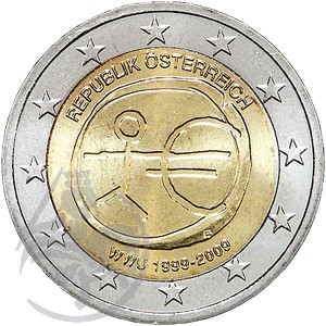 10º Aniversário da União Económica e Monetária (UEM) - Áustria 2009 (Normal)