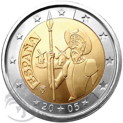 4º Centenário da Publicação de "D. Quixote de La Mancha" de Miguel de Cervantes - Espanha 2005 (Normal)