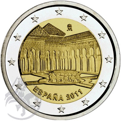 Pátio dos Leões, Granada - Série Património Mundial da UNESCO - Espanha 2011 (Normal)