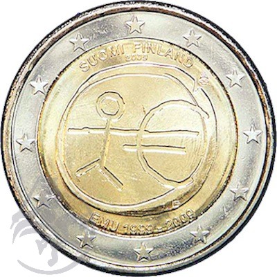 10º Aniversário da União Económica e Monetária (UEM) - Finlândia 2009 (Normal)