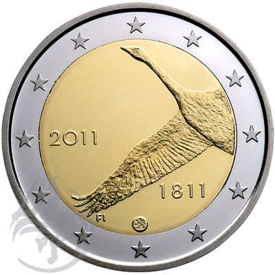 200º Aniversário do Banco da Finlândia, Suomen Pankki  - Finlândia 2011 (Normal)