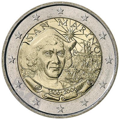 500 Anos do Nascimento de Cristóvão Colombo - São Marino 2006 (Normal)